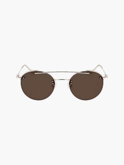 Calvin Klein Táskák & Kiegészítők HU024304 | Calvin Klein Round Női Napszemüveg Arany